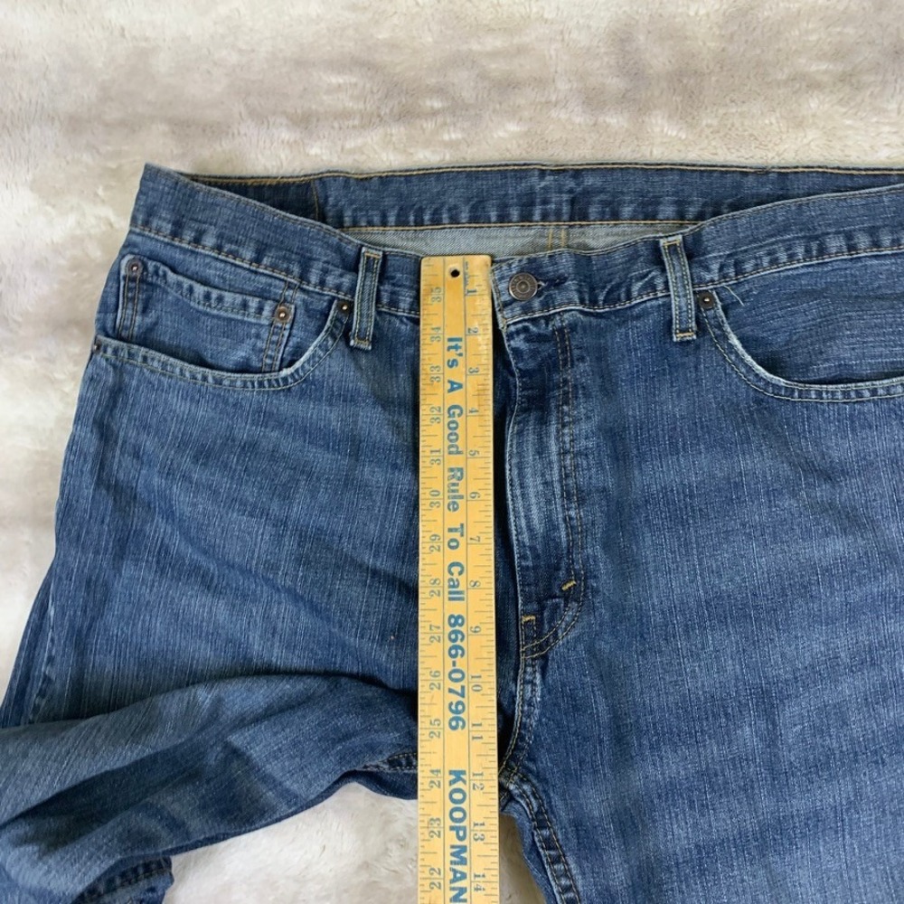 Levis 559 Relaxed Straight Leg Jeans Mens 40x38‎ Blue Denim Medium Wash - Picture 5 of 11